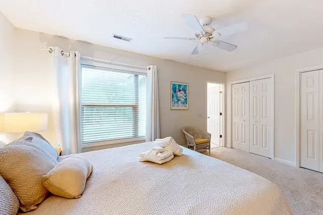Bedroom at The Cottages at Shipyard 39